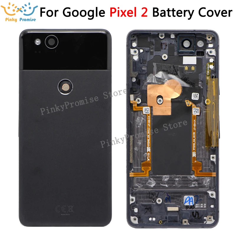 For 5.0&quot Google Pixel 2 Battery Cover Door Back Housing Rear Case Replacement Parts | Мобильные телефоны и аксессуары