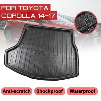 

For TOYOTA COROLLA 2014-2017 Car Rear Trunk Boot Mat Waterproof Floor Mats Carpet Anti Mud Tray Cargo Liner