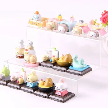 

Anime Mini Dolls Sumikko Gurashi Mini Kawaii Animals Kids Toys Dolls Action Figures PVC Children's Mini Toys Gift 8pcs/set