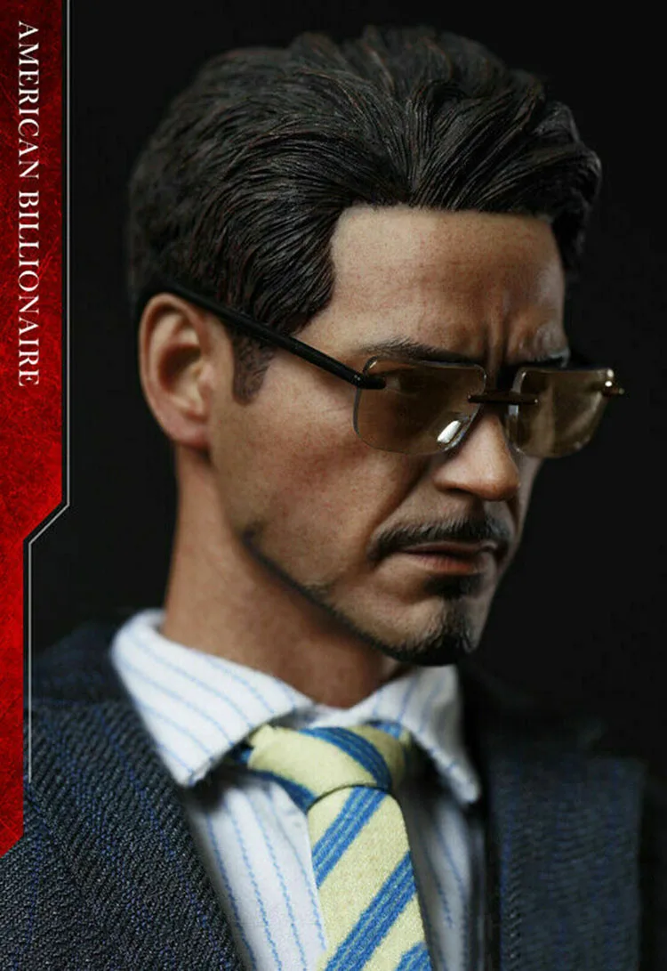 Для фанатов подарки 1/6 Tony Stark Американский Billionaire NO. SN001 полный набор 12 дюймов фигурка модель