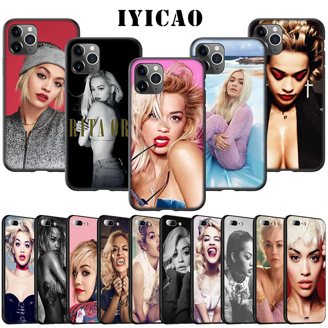Rita Ora Soft Silicone Case for iPhone 11 Pro Max XR X XS 6 6S 7 8 Plus 5 5S SE Phone Cover | Мобильные телефоны и