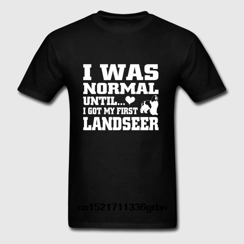 Мужская футболка Landseer модная забавная новинка wo men | одежда