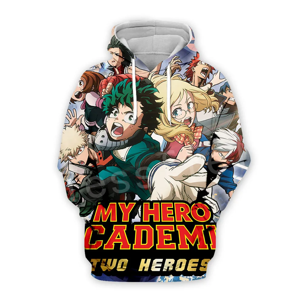 

Tessffel Cartoon Hot Anime My Hero Academia Tracksuit Casual New Fashion 3DPrint Hoodie/Sweatshirt/Jacket/shirts Men Women s-1