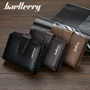 New Business Men Wallets Zipper Card Holder High Quality Male Purse New PU Leather Vintage Coin Holder Men Wallets 6