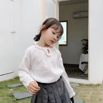 

2020 New Girls T-Shirt Full Sleeve Spring Fashion Cotton Girls Top 3-9t PO564