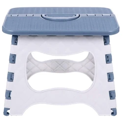 Tabouret pliant gris, petit tabouret de pêche, pour enfants, adultes, pour cuisine, jardin, salle de bain 