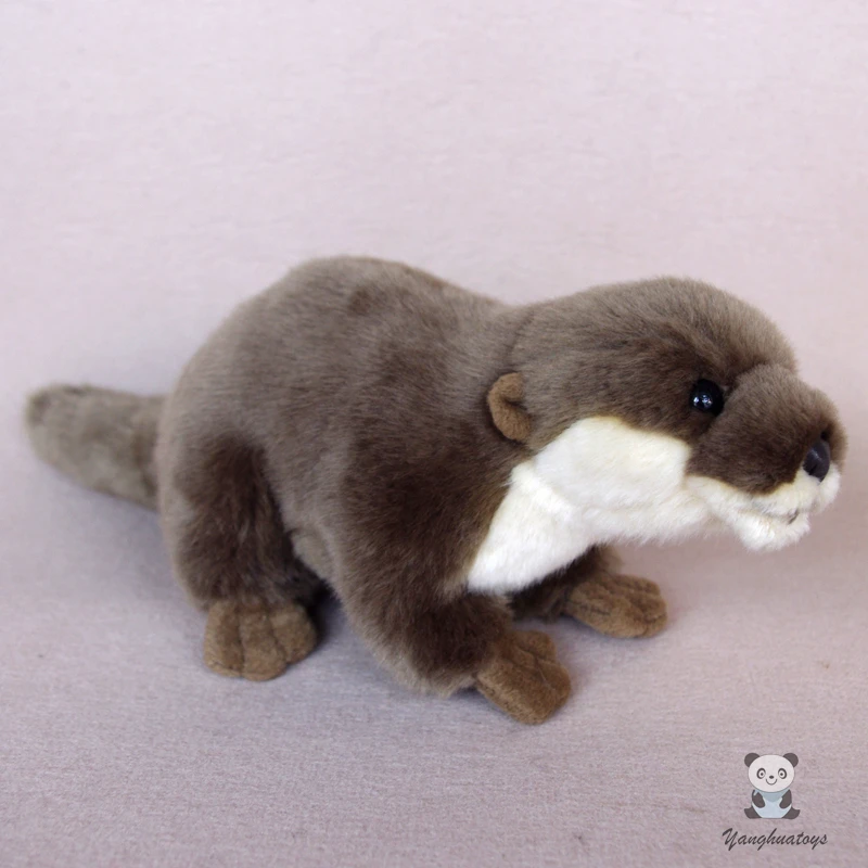 Мягкие детские игрушки праздничный подарок плюшевая Otter кукла милая Lutra игрушка
