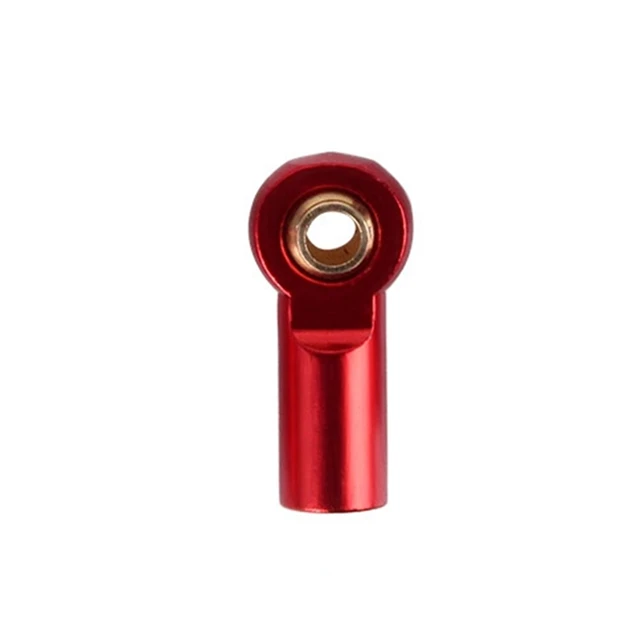 10Pcs M3 Ball Joint Link Bar Rod Seals Ball Head Tie Rod End For 1/10 Rc Truck Car Truck Buggy Red 3