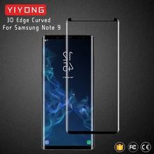 YIYONG 3D Edge изогнутое стекло для samsung Galaxy Note 9 8 Закаленное стекло-экран протектор для samsung S9 Plus S 9 Note9 стекло