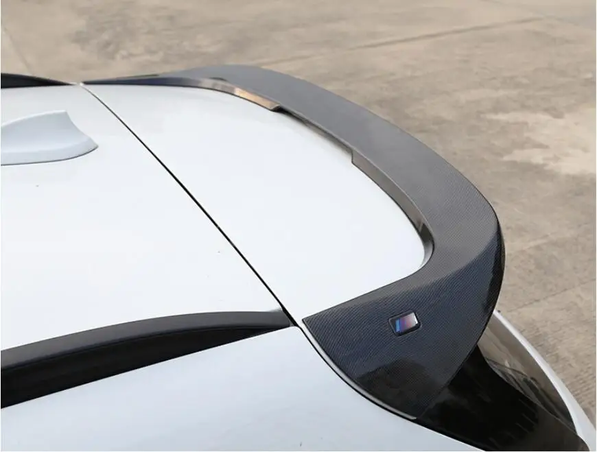 

ABS PAINT CARBON FIBER REAR WING TRUNK LIP TAIL SPOILER FOR BMW X1 F48 2016 2017 2018 2019 2020 2021