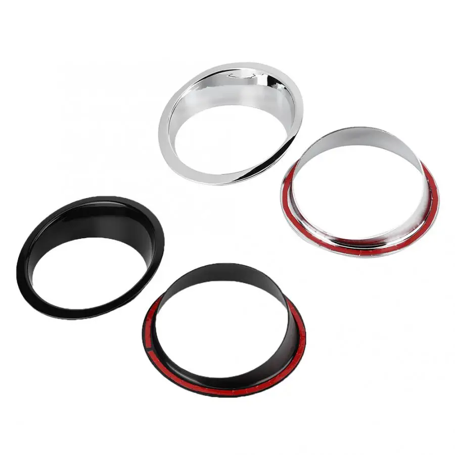 1 Pair Car Front Headlight Headlamp Cover Trim Protector Decorative Accessory Fit for Jeep Wrangler 2007- Car Styling