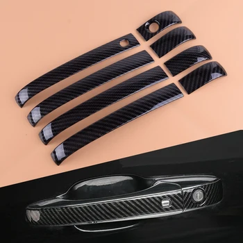 

DWCX 8PCS ABS Carbon Fiber Side Door Handle Cover Trim Fit For Jeep Grand Cherokee 2011 2012 2013 2014 2015 2016 2017 2018