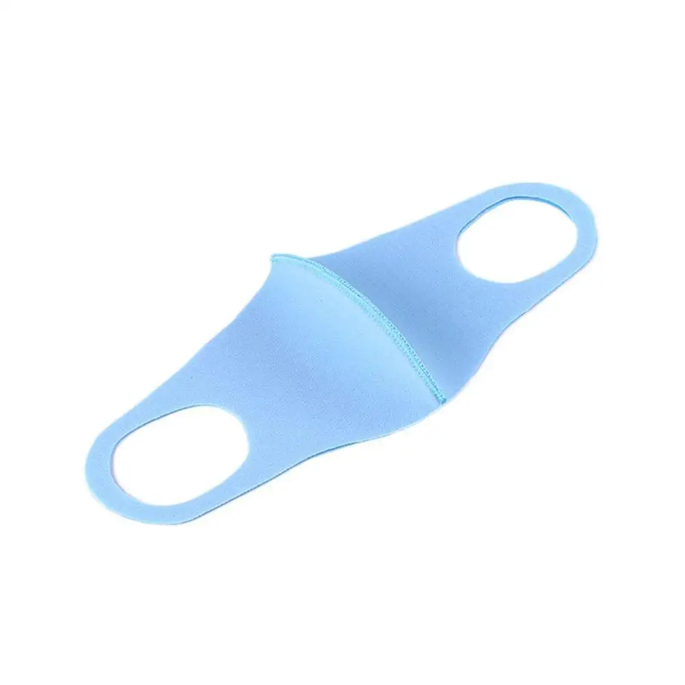 Blue Mask 1 шт., черная, Корейская версия, губчатая маска для рта, дышащая, унисекс, губка, маска для лица, многоразовая, против загрязнения, защита для лица - Цвет: Blue Mask
