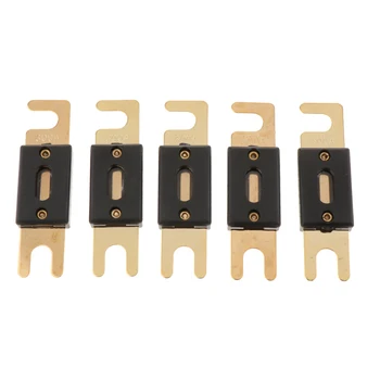 

5x NEW Gold Plated 300A ANL Fuse Power Wire 300 AMP Car Boat Electronics