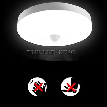 

LED Ceiling light Motion Sensor 110V 220V Led Bulb 12W 18W Sound+Light Auto Smart Led Infrared Body Lamp Motion Sensor Lights