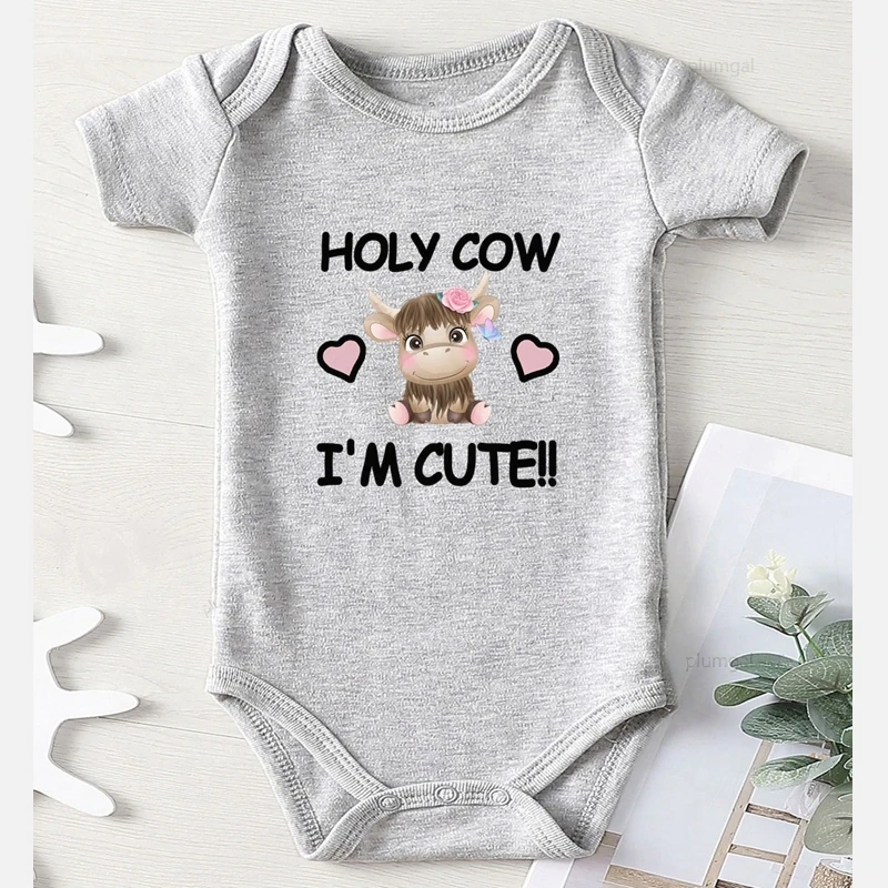 cow baby clothes