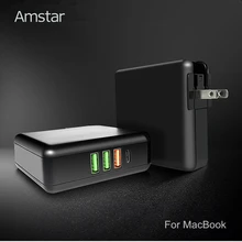 Amstar 61 Вт USB C PD адаптер питания для MacBook Pro Air huawei hp ноутбука Quick Charge 3,0 USB зарядное устройство для iPhone 11 XS samsung 10