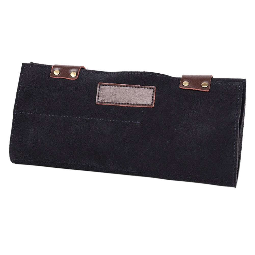 

Multifunctional Faux Leather Soft Handheld Hair Scissor Bag Pouch Storage Barber Hairdressing Salon 12 Pockets Tools Holder Case