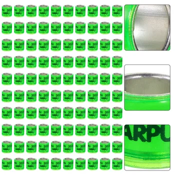 

100Pcs Numbered Pigeon Foot Ring Bird Leg Rings Leg Bands Racing Identification