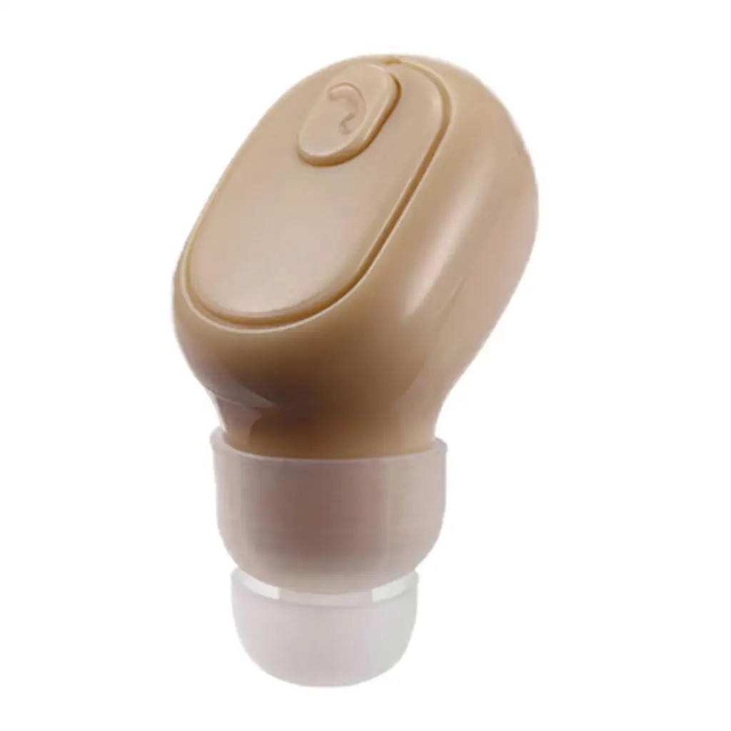 Bluetooth Earpiece V5.0 Mini Single Bluetooth Earbud Smallest Wireless Headphones Noise Cancelling Mic