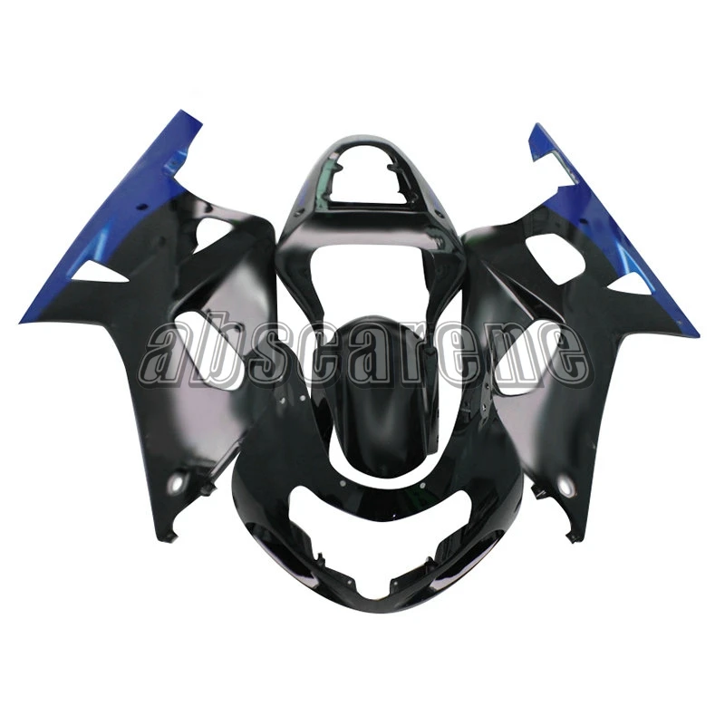 Инъекции полный обтекатель комплект для Suzuki GSXR600 GSXR750 K1 2000 2001 2002 2003 ABS пластик кузова мотоцикла матовый черный синий