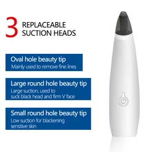 Вакуумный очиститель пор для лица удаление прыщей Пылесос для удаления черных точек электрический пылесос для удаления черных точек чистка пор палочка для удаления черных точек