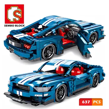 

737pcs City Mechanical Speed Sports Car Model Technic Pull Back Racing Building Blocks Children Toys Bricks Christmas Boys Gifts