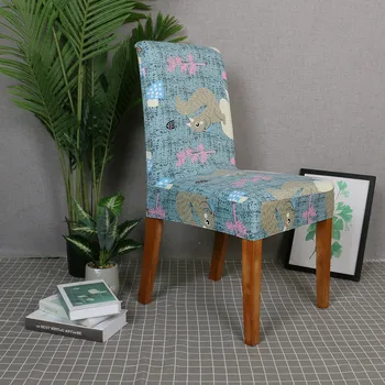 

Cartoon Anime Dining Chair Cover Sofa Bag Chair Furniture Set новогодние украшения Navidad Christmas Decorations For Home