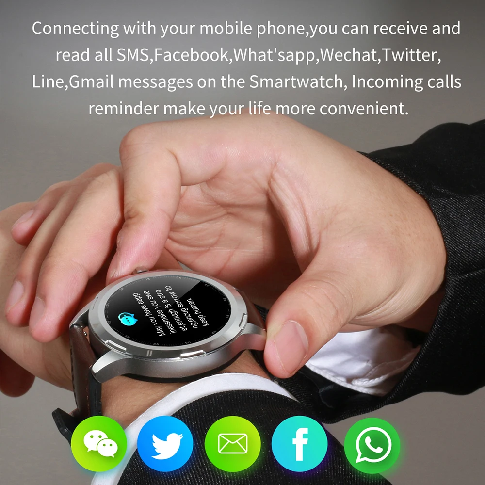 Bluetooth Смарт браслет с функцией определения пульса и артериального давления