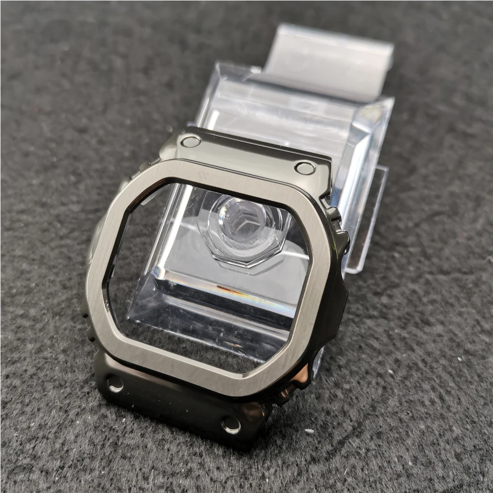 Ремешок для часов DW5600 браслет из нержавеющей стали 316L с инструментами цвет