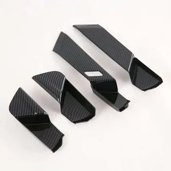 

For Mazda Cx-30 Cx30 LHD 2020 Interior Door Bowl Cover Door Handle Frame Panel Trims ABS Carbon Fibre Car-Styling Accessories