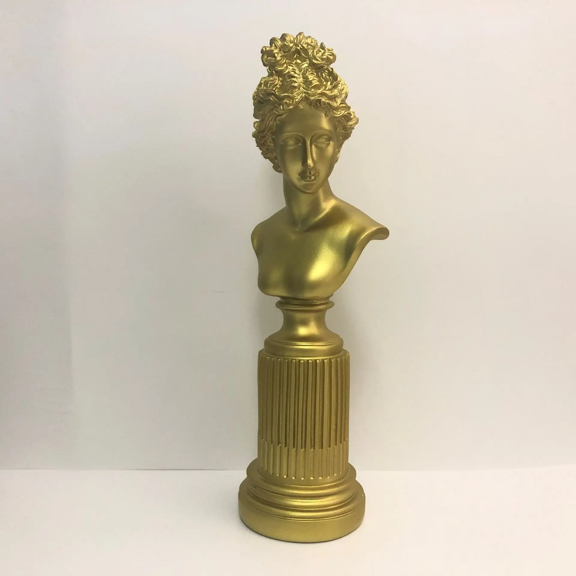 Gold Прямые продажи, статуэтка Венеры, художественные статуэтки, Креативные украшения для дома, гостиной, спальни, настольный для обучения, изделия из смолы - Цвет: Gold