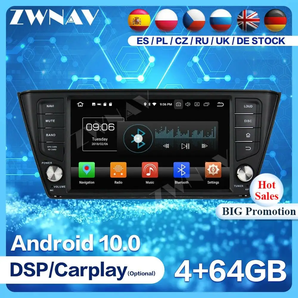 おすすめポイント 4 64グラムandroidシュコダファビアnj3のため10 15 16 17 18オーディオ ラジオ受信機車のgpsステレオマルチメディアプレーヤーのヘッドユニット 新商品のご紹介 Krsemijoias Com Br