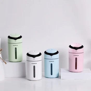 

LED lamp waterless automatic closing300ml car diffuser cold fog air car air humidifier USB ultrasonic diffuser with 7 color