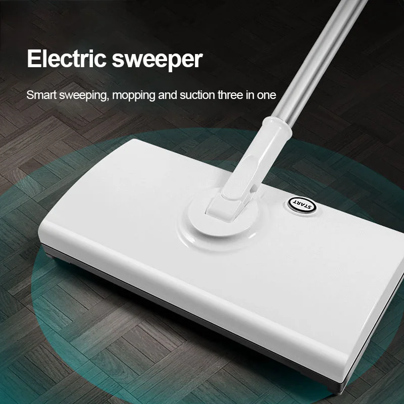 

3 in 1 Smart Electric Mop Wireless USB Charging Handheld Sweeping Robot 360 Degree Rotating Home Floor Cordless Vacuum Cleaner
