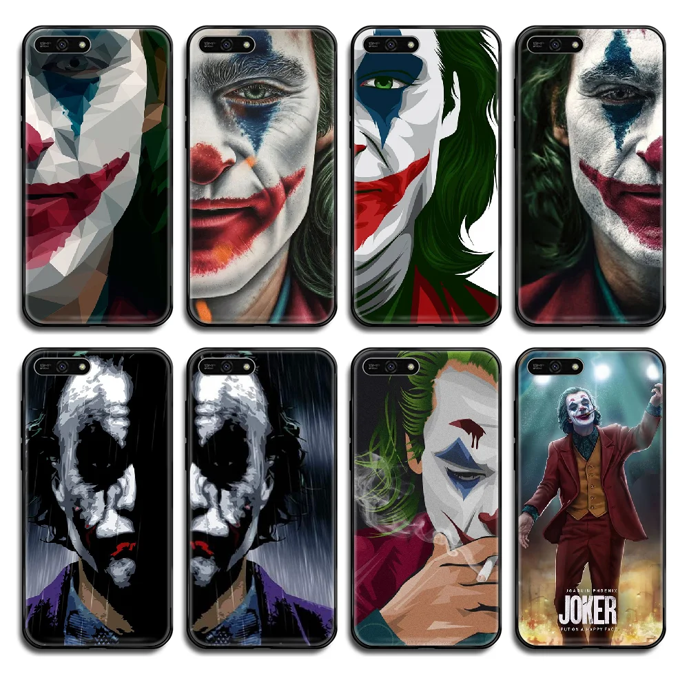 Чехол для телефона The Joker 2019 DC с изображением злого лица чехол Huawei Honor Mate 5 6 7 8 9 10 20 30