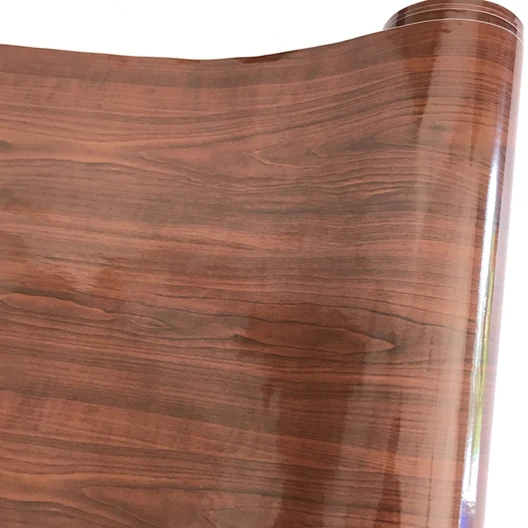 Глянцевая текстура древесины искусственная отделка текстурированная виниловая пленка рулон листовая пленка для дома офисная мебель DIY воздушная наклейка из фольги для автомобиля - Название цвета: Option 2