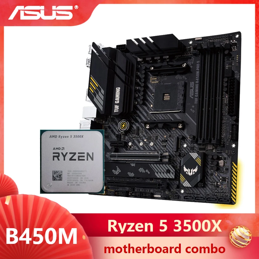 マザーボード CPUセット ryzen5 3500 B450M 【公式通販】