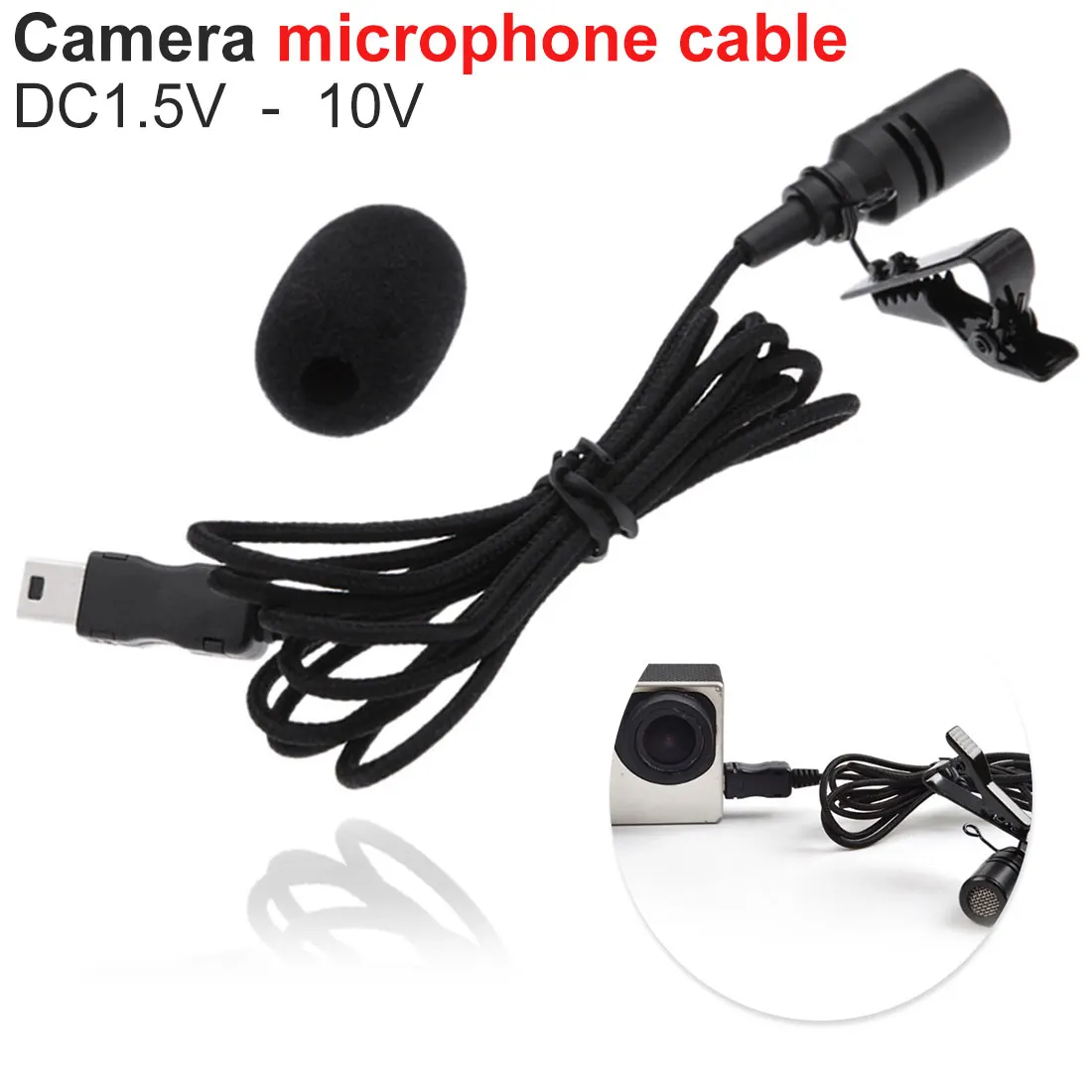 Спортивная камера отдельный микрофон кабель для SJCAM SJ6 LEGEND/SJ7 Star/SJ360 внешний микрофон