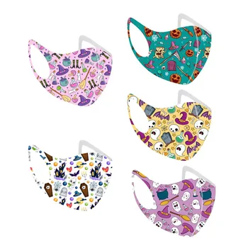

1PC Kids Children 3D Face Mask Breathing mondkapje mascararilla Boys Girls Washable Halloween Masks mascarilla infantil maske