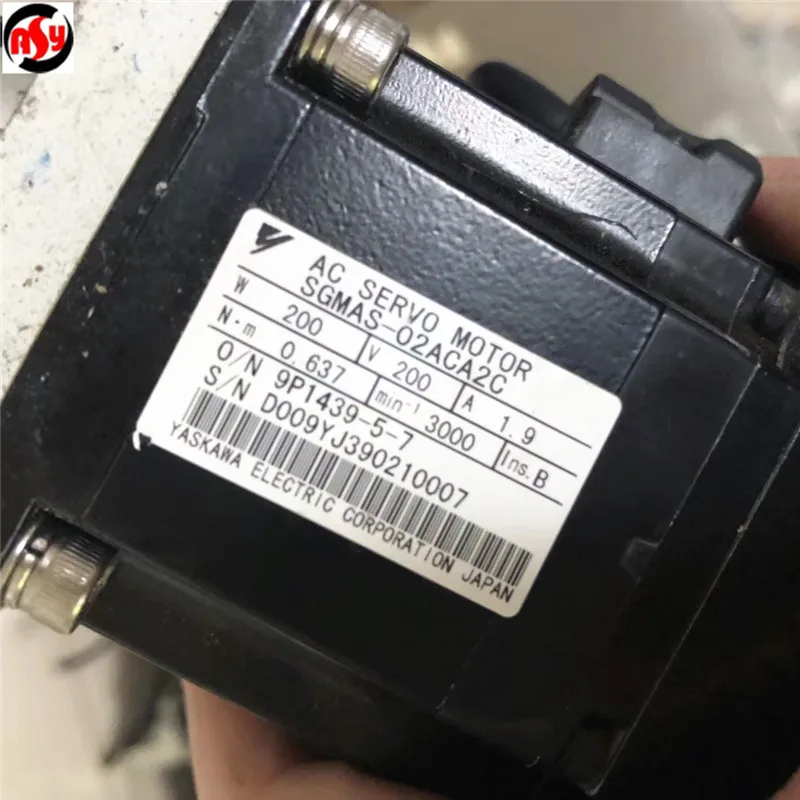 Used Tested Working SGMAS-02ACA2C AC SERVO MOTOR | Обустройство дома