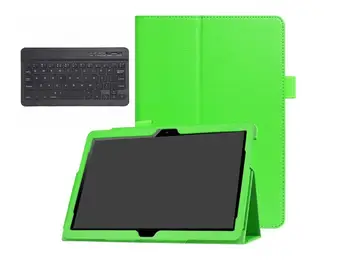 

Bluetooth Keyboard tablet PU Leather Magnetic Stand Tab Shell Case For Lenovo Tab P10 10.1" TB-X705F TB-X705L +pen