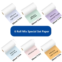 Thermal Sticker Printable Phomemo Self Adhesive Transparent Label None-Adhesive Paper for M02/M02S/M02Pro Printer Photo Papers