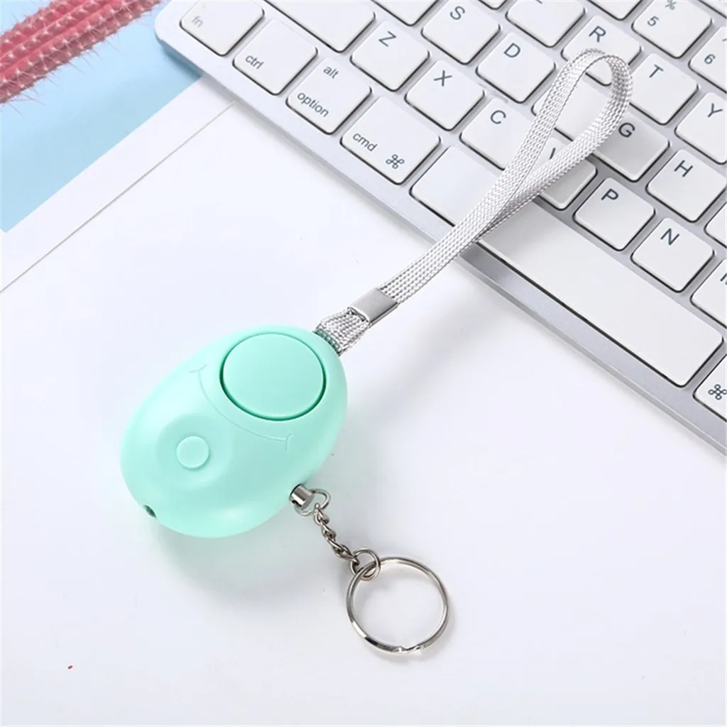 120DB Self Defense Alarm Egg Shape Girl or Women Security Protect Alert Safety Scream Anti-wolf Device for Emergency 70x50x30mm