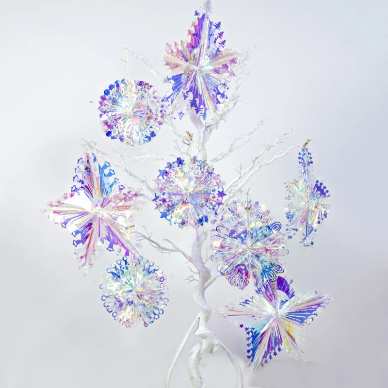 

Christmas Tree Ceiling Decoration Hanging Pendants Gifts Flowers Christmas Handmade Party Craft