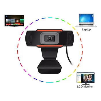 

in stock !480P/720P1080P Webcam Full Hd Web Camera Streaming Video Live Broadcast Camera With Stereo Digital Microphone 1 Pcs
