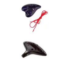 Легкий 12 альт C тон отверстие 6 с отверстиями в форме сердца окарина для сувениров