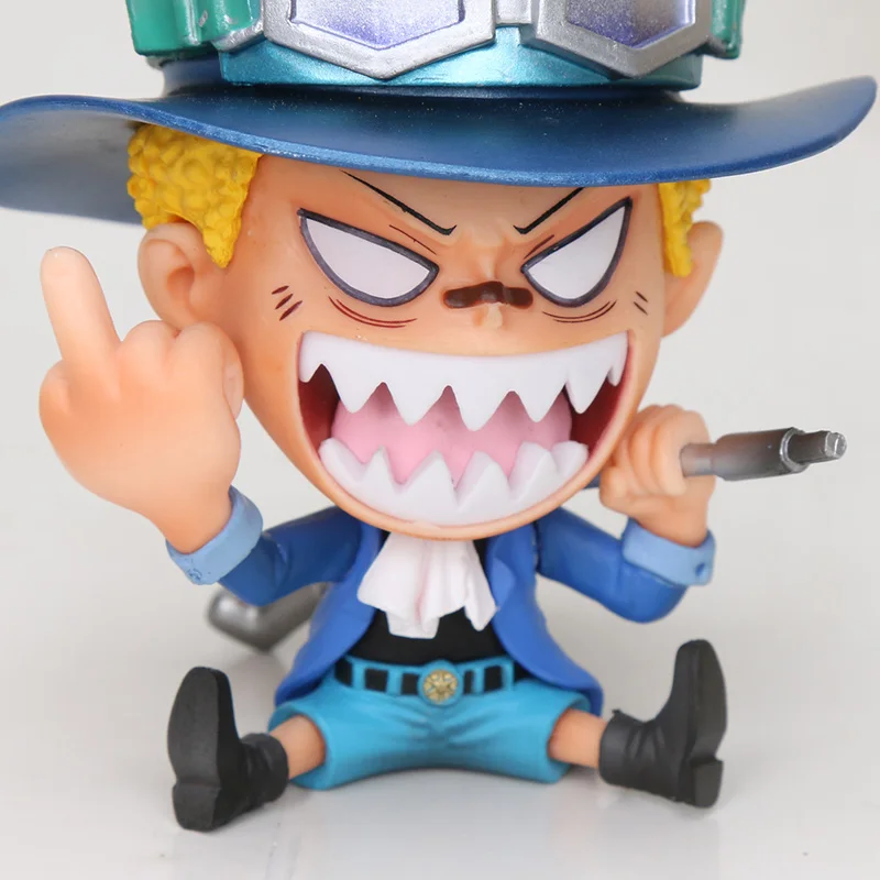 One piece GK Q kid luffy usopp nami sabo Luffy Ace Chopper Sanji Roronoa Zoro Children Ver. ПВХ фигурка модель игрушки