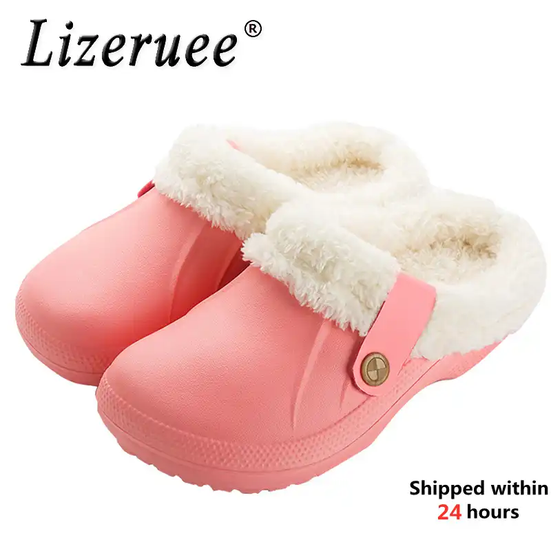 fleece lined crocs women's