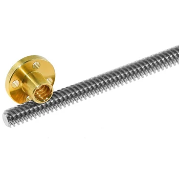 

Trapezoidal Screw Copper Nut 8Mm3D Printer Parts Lead Screw Parts